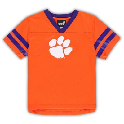Shop Outerstuff Toddler Orange/purple Clemson Tigers Red Zone Jersey & Pants Set