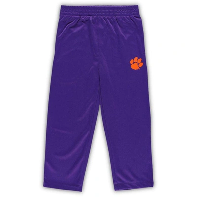 Shop Outerstuff Toddler Orange/purple Clemson Tigers Red Zone Jersey & Pants Set
