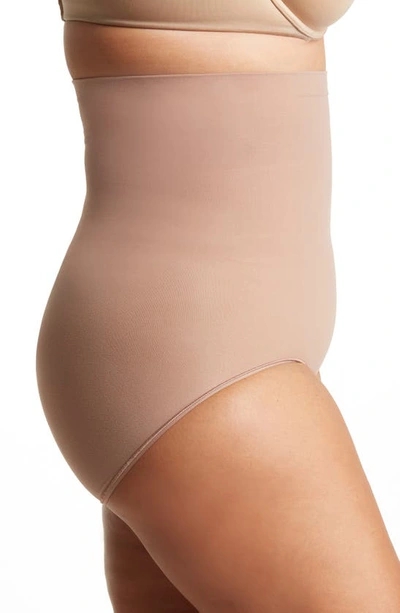 Spanx Everyday Shaping High Waist Panty In Cafe Au Lait