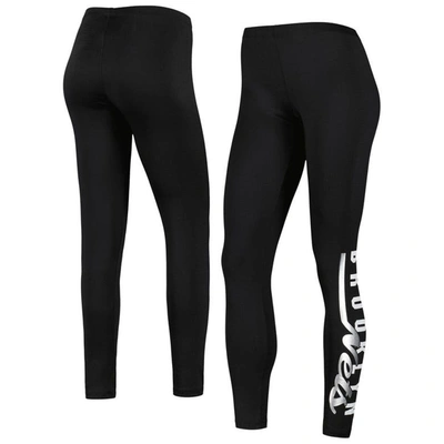 Shop G-iii 4her By Carl Banks Black Brooklyn Nets Jump Shot Leggings