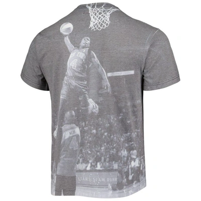 Shop Mitchell & Ness Nate Robinson Heather Gray New York Knicks Above The Rim T-shirt