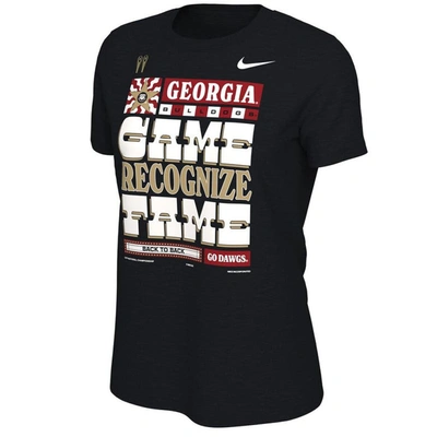 Shop Nike Black Georgia Bulldogs College Football Playoff 2022 National Champions Locker Room T-shirt