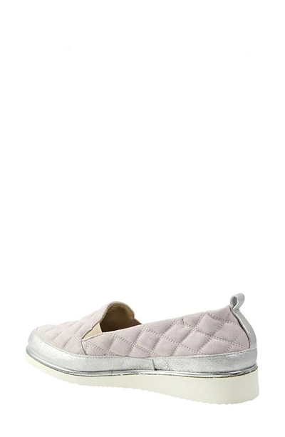 Shop Ron White Nellaya Quilted Slip-on Platform Sneaker In Lilac