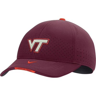 Shop Nike Youth  Maroon Virginia Tech Hokies 2023 Sideline Legacy91 Adjustable Hat