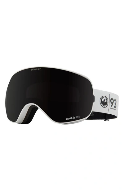 Shop Dragon X2s 72mm Spherical Snow Goggles With Bonus Lenses In 30years Ll Midnight Yellow