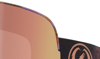 Shop Dragon X2s 72mm Spherical Snow Goggles With Bonus Lenses In Amethyst Ll Rose Gold Ion
