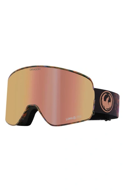 Shop Dragon Nfx2 60mm Snow Goggles With Bonus Lens In Amethyst Ll Rose Gold Violet