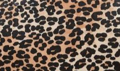 Shop Something New Lillie Leopard Spot Satin Knit Maxi Dress In Mother Of Pearl Aop