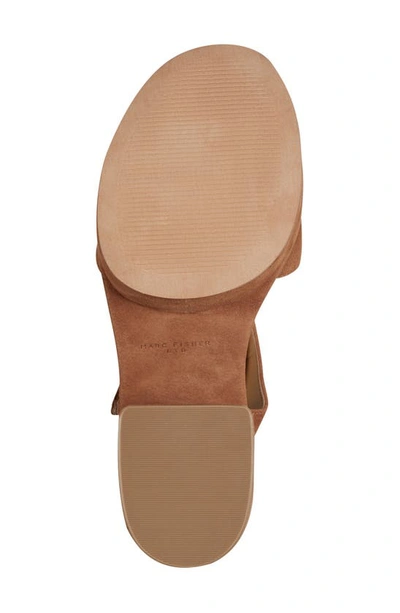 Shop Marc Fisher Ltd Normi Ankle Strap Platform Sandal In Medium Natural