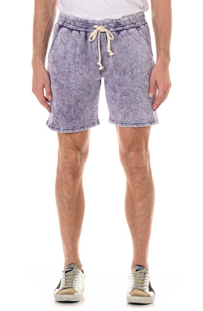 Shop Original Paperbacks Allston Sweat Shorts In Purple