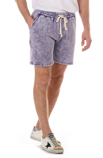 Shop Original Paperbacks Allston Sweat Shorts In Purple