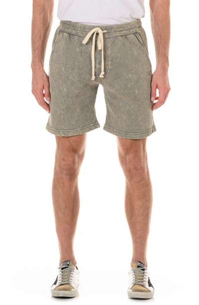 Shop Original Paperbacks Allston Sweat Shorts In Khaki