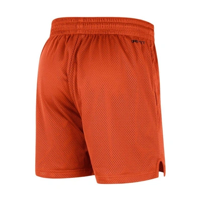 Shop Nike Orange Clemson Tigers Mesh Performance Shorts