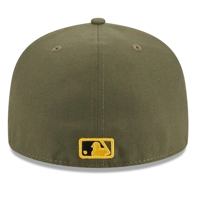 Shop New Era Green Chicago Cubs 2023 Armed Forces Day On-field 59fifty Fitted Hat