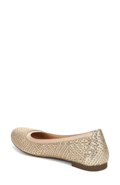 Vionic Anita Flat In Gold