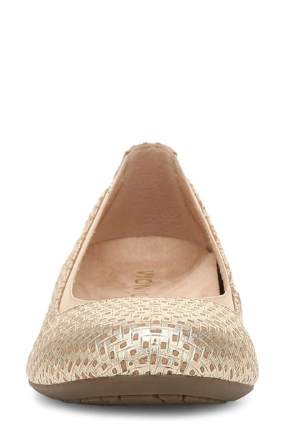 Vionic Anita Flat In Gold