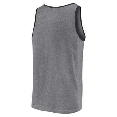 Shop Fanatics Branded  Heather Gray Cleveland Browns Primary Tank Top