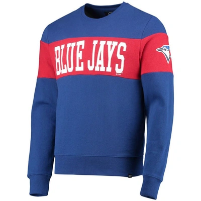 Shop 47 ' Royal Toronto Blue Jays Interstate Pullover Sweatshirt