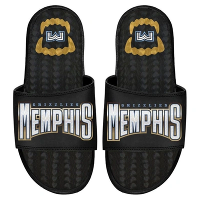Shop Islide Black Memphis Grizzlies 2022/23 City Edition Gel Slide Sandals