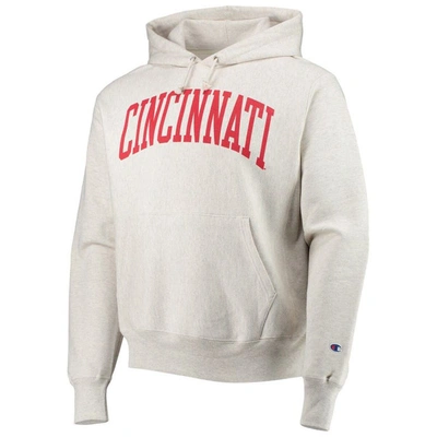 Shop Champion Heathered Oatmeal Cincinnati Bearcats Cincy Arch Pullover Hoodie