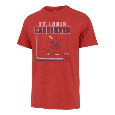 Shop 47 '  Red St. Louis Cardinals Cooperstown Collection Borderline Franklin T-shirt