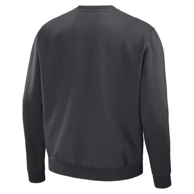 Staple Men's Nba X  Anthracite Philadelphia 76ers Plush Pullover Sweatshirt In Anthracite