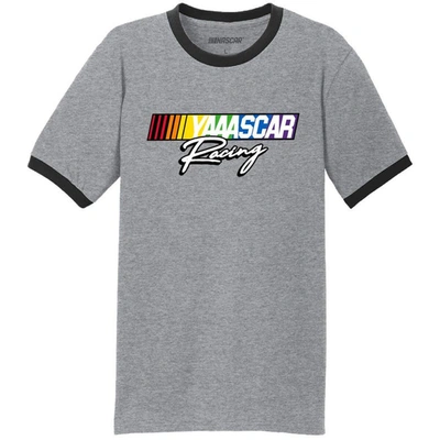 Shop Checkered Flag Sports  Gray Nascar Racing T-shirt