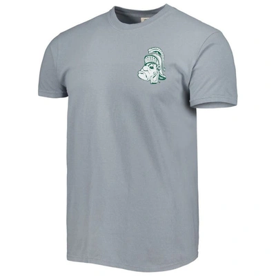 Shop Image One Graphite Michigan State Spartans Vault State Comfort T-shirt