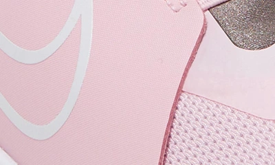 Shop Nike Flex Runner 2 Slip-on Running Shoe In Pink / White/ Pewter/ Blue