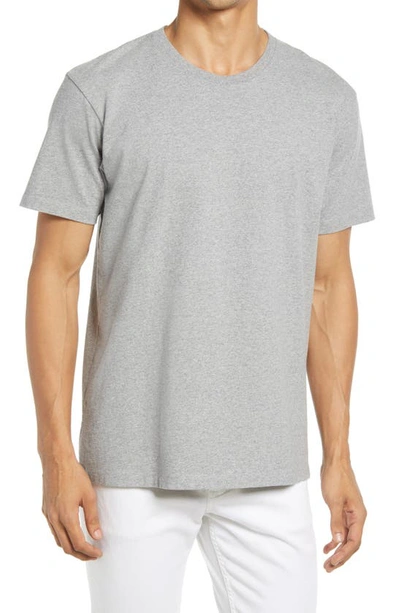 Shop Frame Logo Cotton T-shirt In Gris