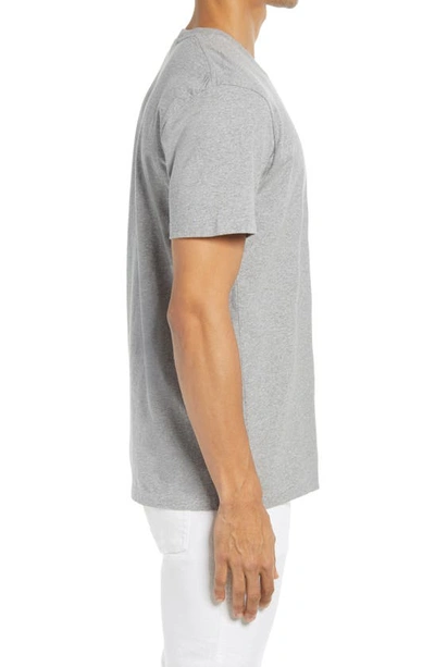 Shop Frame Logo Cotton T-shirt In Gris