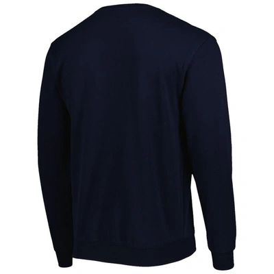 Shop Colosseum Navy Jackson State Tigers Arch Over Logo Pullover Sweatshirt