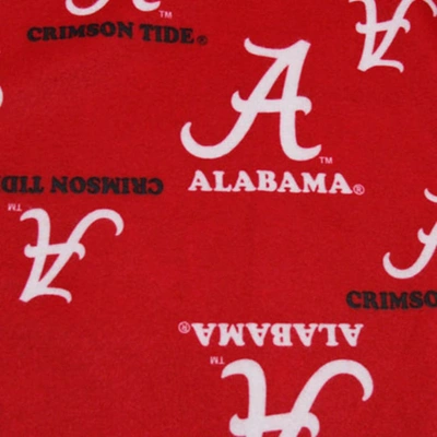 Shop Genuine Stuff Alabama Crimson Tide Youth Crimson Team Logo Flannel Pajama Pants