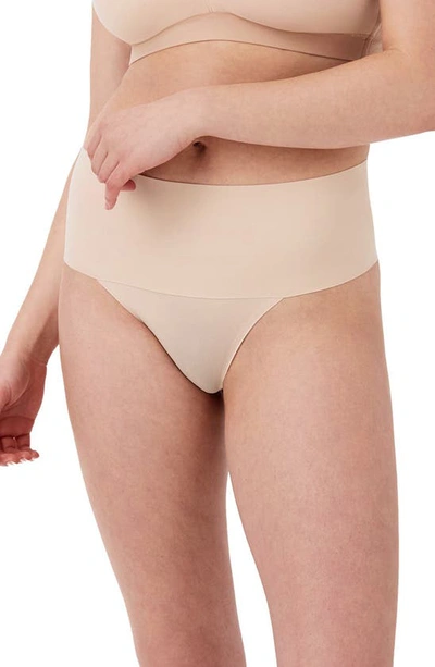 Shop Spanxr Undie-tectable Thong In Soft Nude