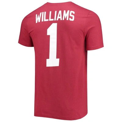 Shop Nike Jameson Williams Crimson Alabama Crimson Tide 2022 Nfl Draft Name & Number T-shirt