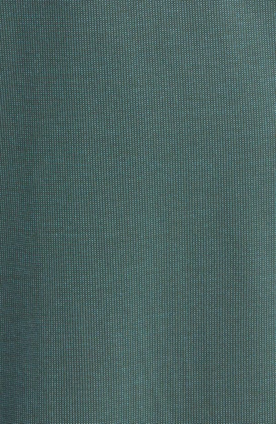Shop Rhone Delta Piqué Performance Polo In Storm Blue/ Duffel Bag Green
