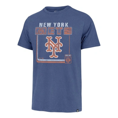 Shop 47 '  Royal New York Mets Cooperstown Collection Borderline Franklin T-shirt