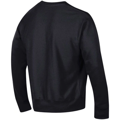 Shop Champion Black Alabama Crimson Tide Vault Logo Reverse Weave Pullover Sweatshirt