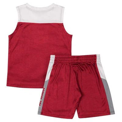 Shop Colosseum Toddler  Crimson Alabama Crimson Tide Ozone Tank Top & Shorts Set