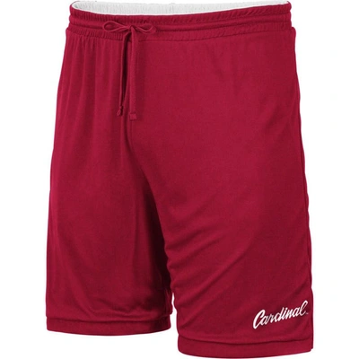 Shop Colosseum Cardinal Stanford Cardinal Wiggum Reversible Shorts