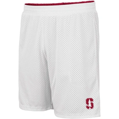 Shop Colosseum Cardinal Stanford Cardinal Wiggum Reversible Shorts