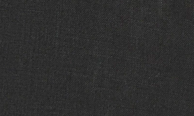 Shop Dkny Drawstring Crop Linen Pants In Black