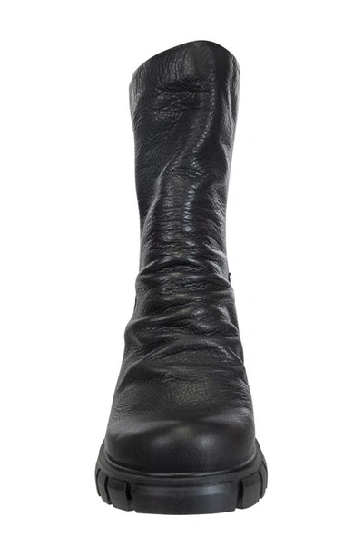 Naked Feet Protocol Mid Shaft Boot In Black