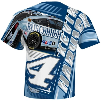 Shop Stewart-haas Racing Team Collection White Kevin Harvick Busch Light Sublimated Dynamic Total Print T