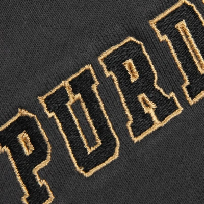 Shop Stadium Athletic Youth  Charcoal Purdue Boilermakers Big Logo Pullover Hoodie