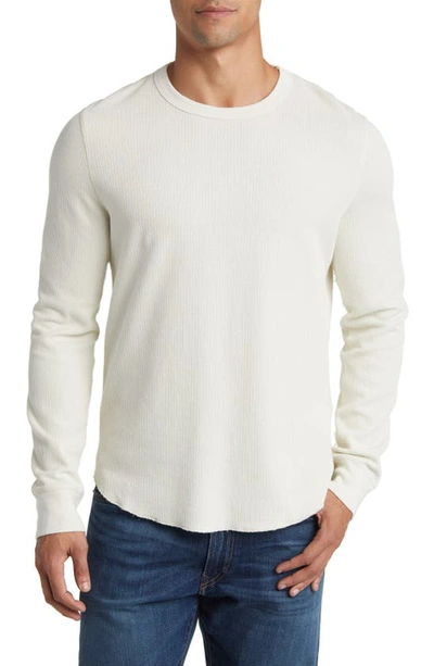 Shop Buck Mason Thermal Knit Cotton T-shirt In Natural