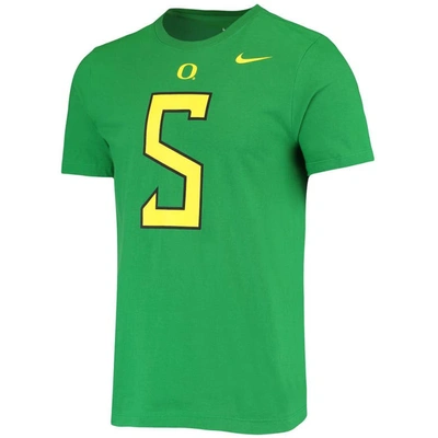 Shop Nike Kayvon Thibodeaux Green Oregon Ducks 2022 Nfl Draft Name & Number T-shirt