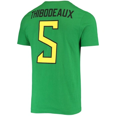 Shop Nike Kayvon Thibodeaux Green Oregon Ducks 2022 Nfl Draft Name & Number T-shirt