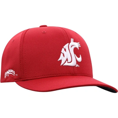 Shop Top Of The World Crimson Washington State Cougars Reflex Logo Flex Hat
