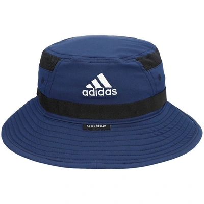 Shop Adidas Originals Adidas Navy Georgia Tech Yellow Jackets 2021 Sideline Aeroready Bucket Hat